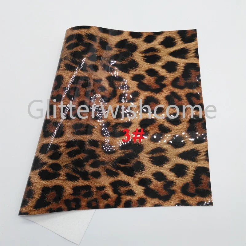 Glitterwishcome 21X29 см A4 размер винил для бантов с леопардовым принтом Кожа Fabirc искусственная кожа листы для бантов, GM038B