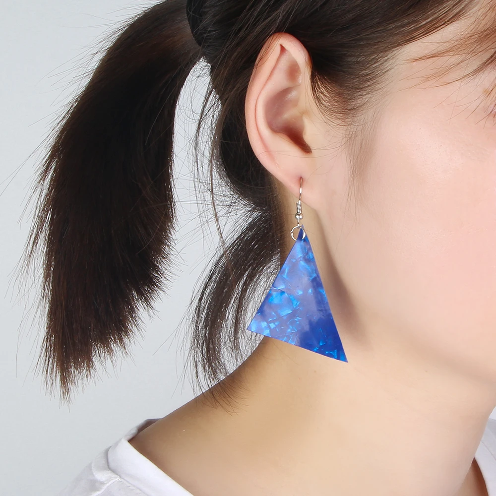 Женские серьги подвески из искусственной кожи с леопардовым принтом большие