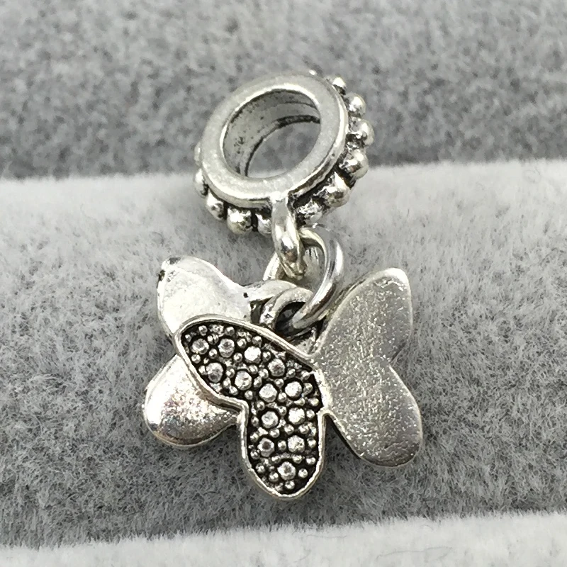 Развевающиеся бабочки Очаровательные бусы подходят к оригинальному браслету