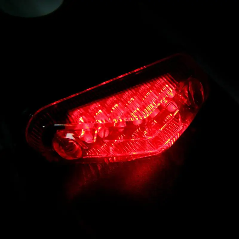 CARCHET 12В 0 3 Вт мотоциклетный 12LED стоп светильник задний для Fender тормозной HONDA 250