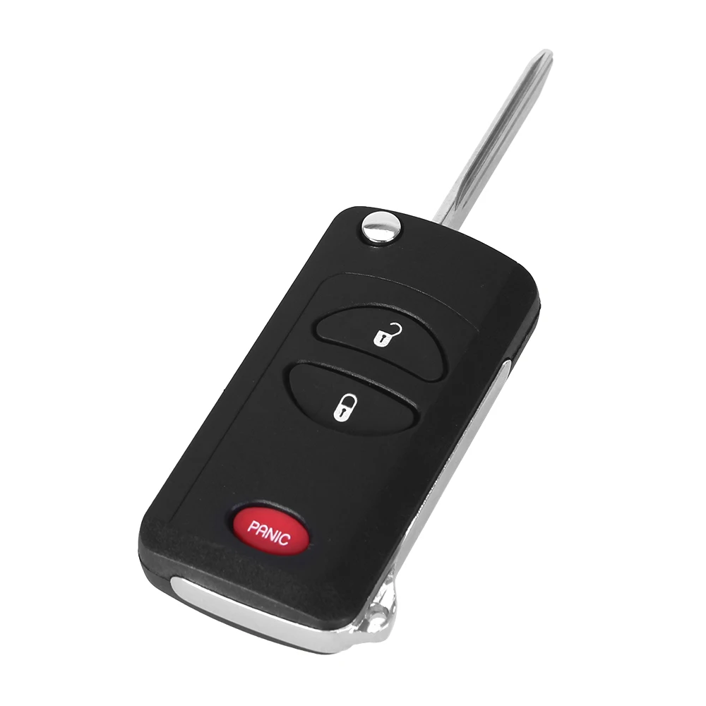 DANDKEY 3 4 Buttons Remote Key Shell Case For Chrysler Dodge Jeep Cherokee Grand PT Cruiser Town &amp Country Voyager Prowler | Автомобили