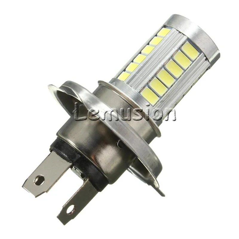 1X Белый высокой мощности 33 LED H4 SMD5630 дневной свет автомобиля светодиодные