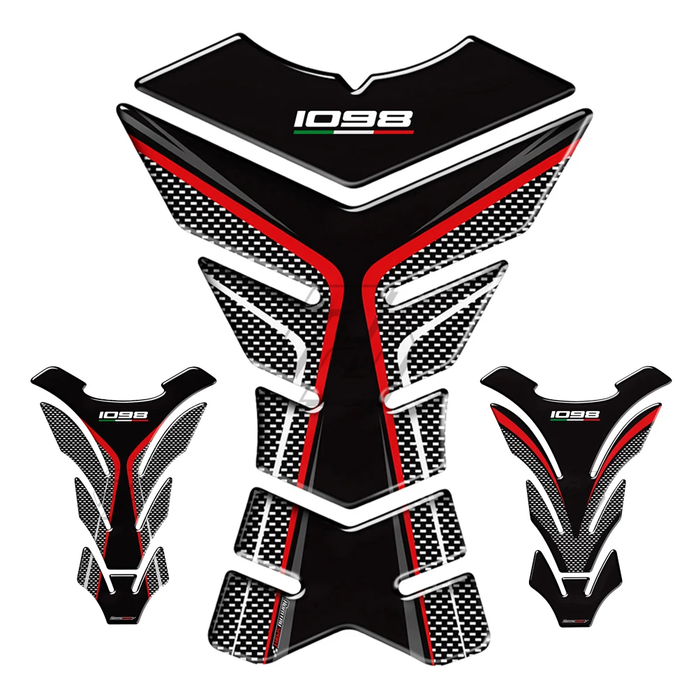 3D защитный чехол для мотоцикла Ducati Streetfighter 1098 1098R 1098 S Tankpad наклейки
