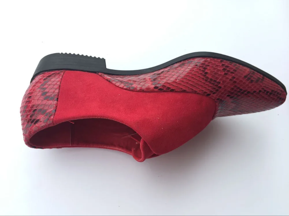 Careaymade 2020 Новая женская обувь в европейском и американском стиле со змеиным