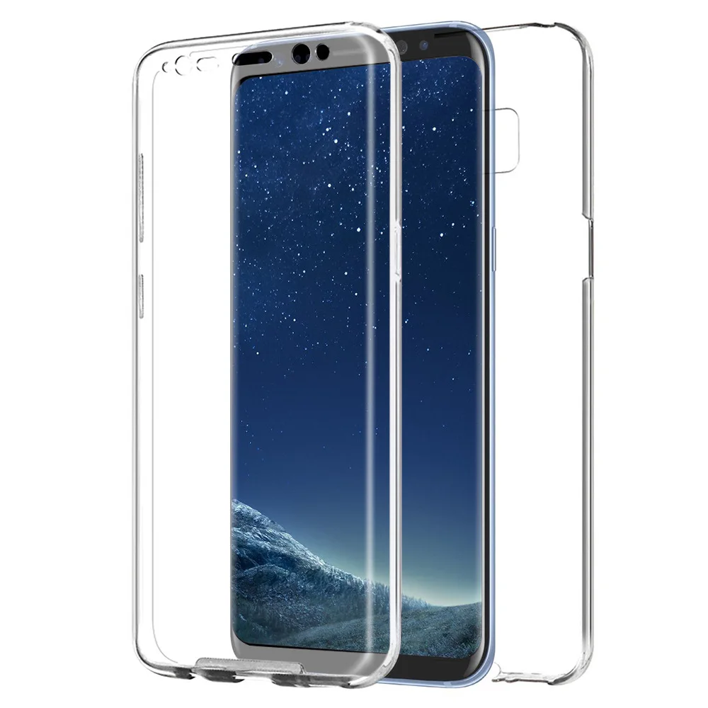 360 Full Body Cover Case For Samsung Galaxy S8 Plus Phone Cases Soft TPU Back J3 J330 J5 J530 J7 J730 2017 Pro | Мобильные телефоны
