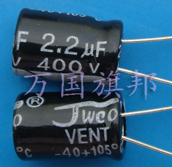 Бесплатная доставка. Электролитический конденсатор 2 мкФ 400 в мкФ|capacitor 400|capacitor
