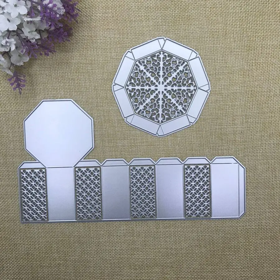 Новинка 2019 Подарочная коробка с цветочной корзиной металлические пресс формы