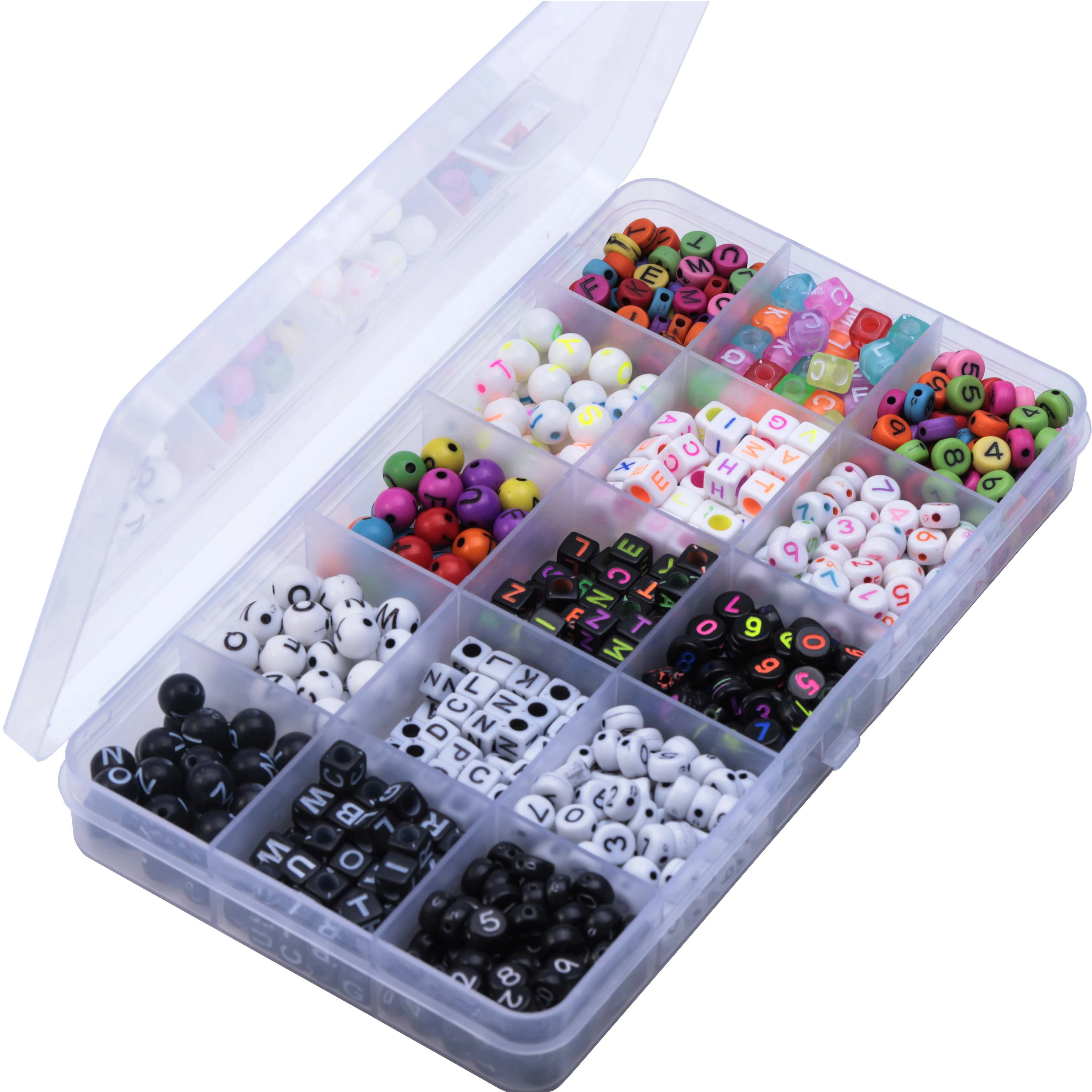 15 Сетки ABC Алфавит бусины цифровой номер бисера комбинация детская головоломка
