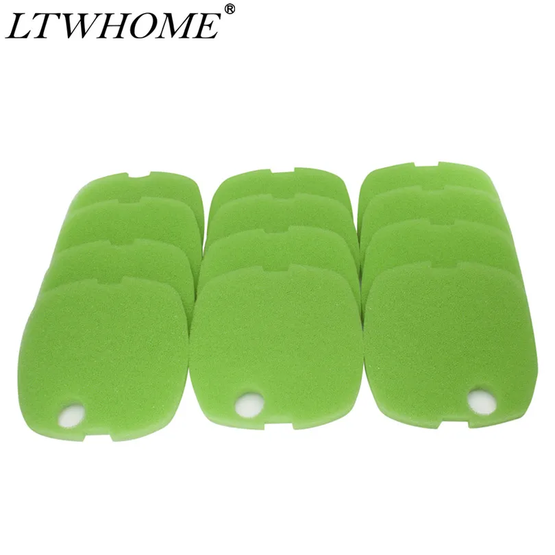 LTWHOME Замена зеленый грубой фильтр колодки подходит для Sunsun HW-302/505A канистра