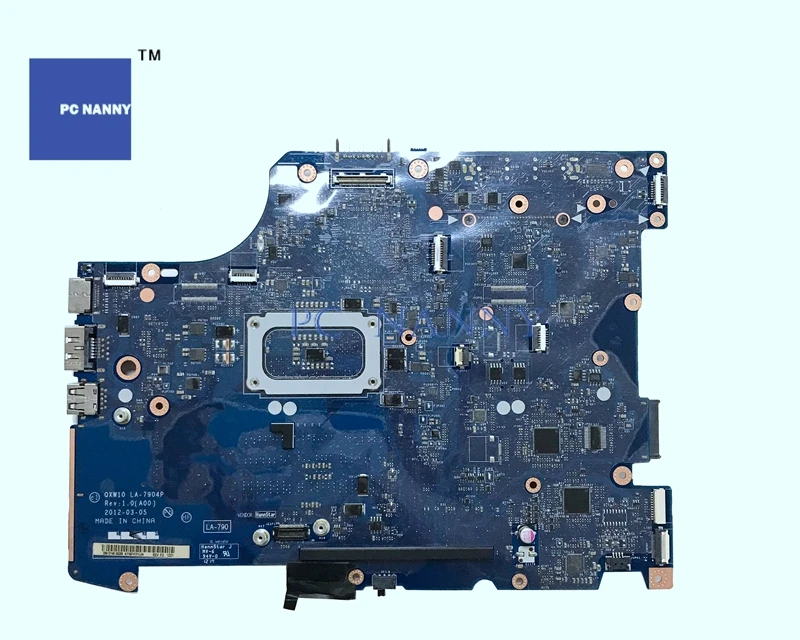 Материнская плата PCNANNY FGK45 0FGK45 QXW10 LA-7904P для материнской платы ноутбука DELL Latitude E5530 |