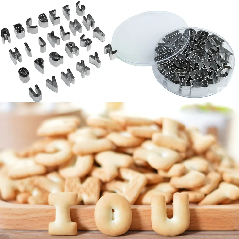 26 шт. Алфавит буквы цифра помадка торт форма для выпечки бисквита формочки