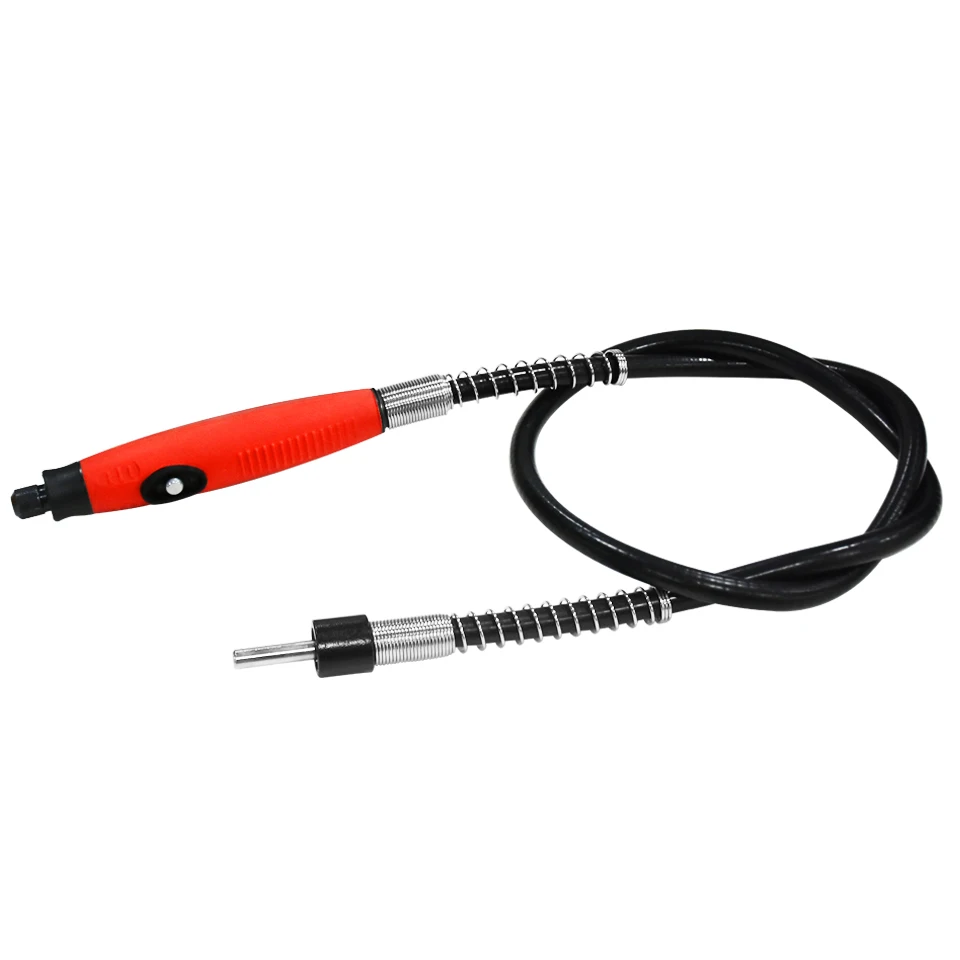 Вращающийся шлифовальный инструмент Красный наконечник гибкий вал для