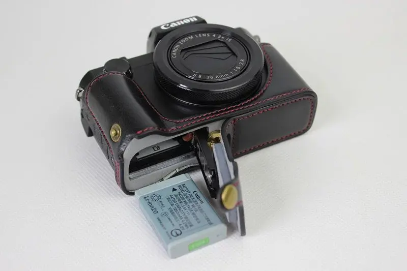 Новый чехол для видеокамеры из искусственной кожи Canon G5X цифровая камера