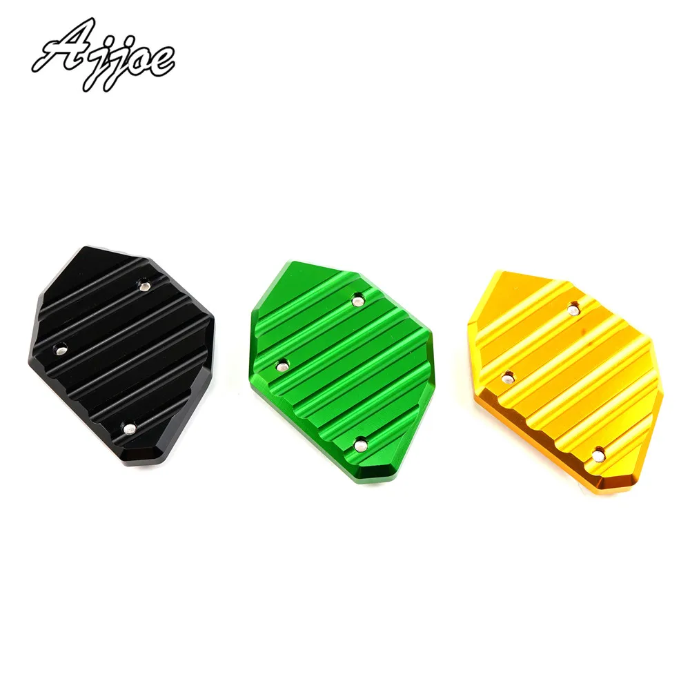 

For Kawasaki Ninja 250R Ninja300R Z250 Z300 Motorcycle CNC Aluminum Parking Side Kickstand Stand Extension Base Plate