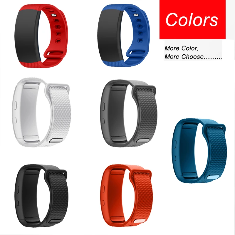 BEHUA спортивный силиконовый ремешок для Samsung Gear Fit 2 Pro на запястье браслет Fit2 SM R360