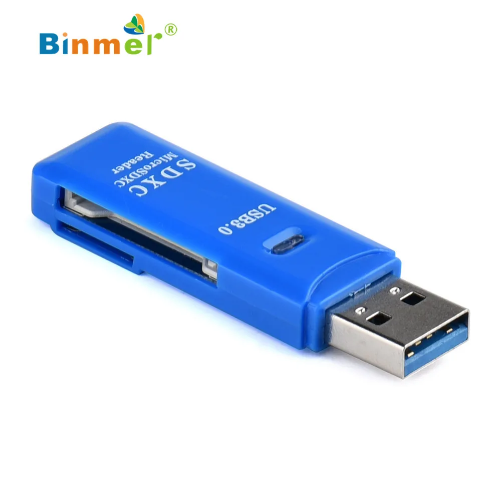 Суперскоростной мини USB 3 0 Micro SD/SDXC TF кардридер 5 Гбит/с ECOSIN2 адаптер оптовая