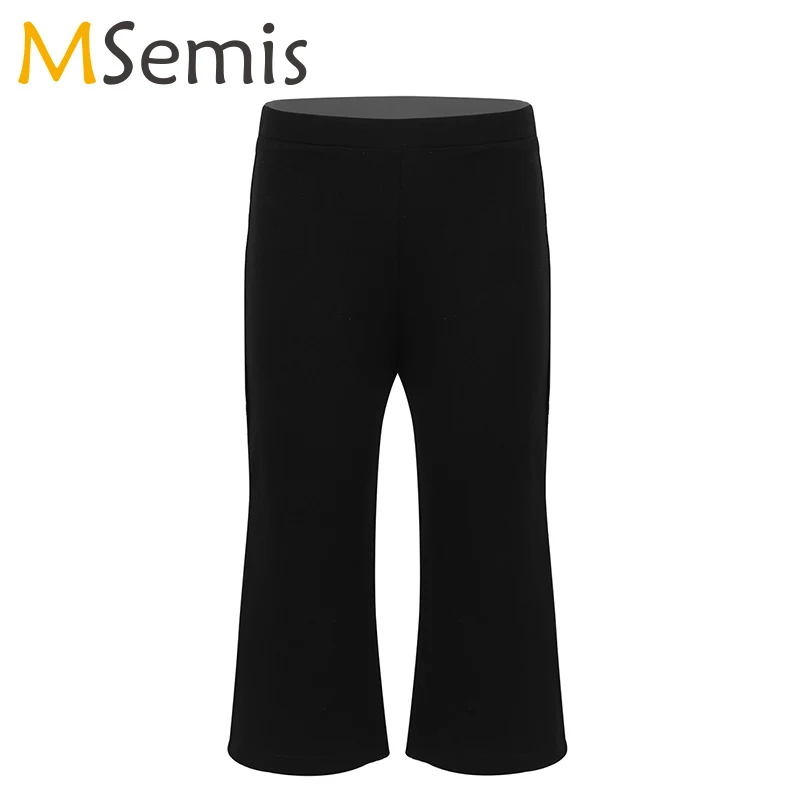 Штаны для джазовых танцев девочек классические эластичные свободные штаны капри