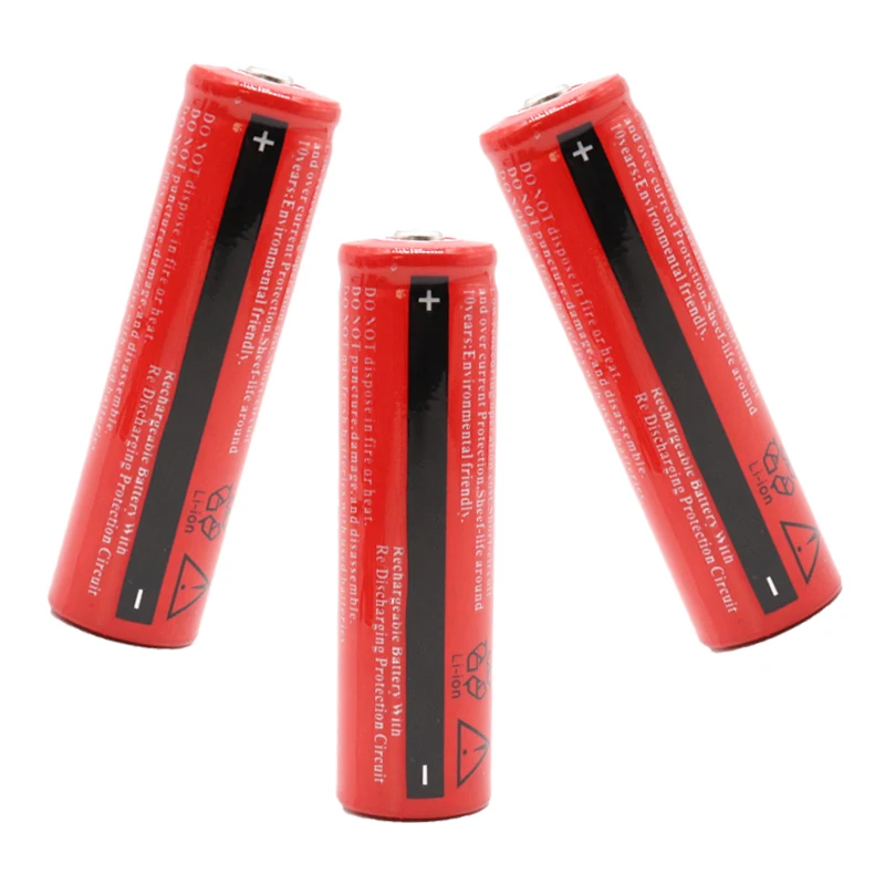 18650 аккумулятор 3 7 V 4200mAh литий-ионная аккумуляторная батарея для Светодиодный
