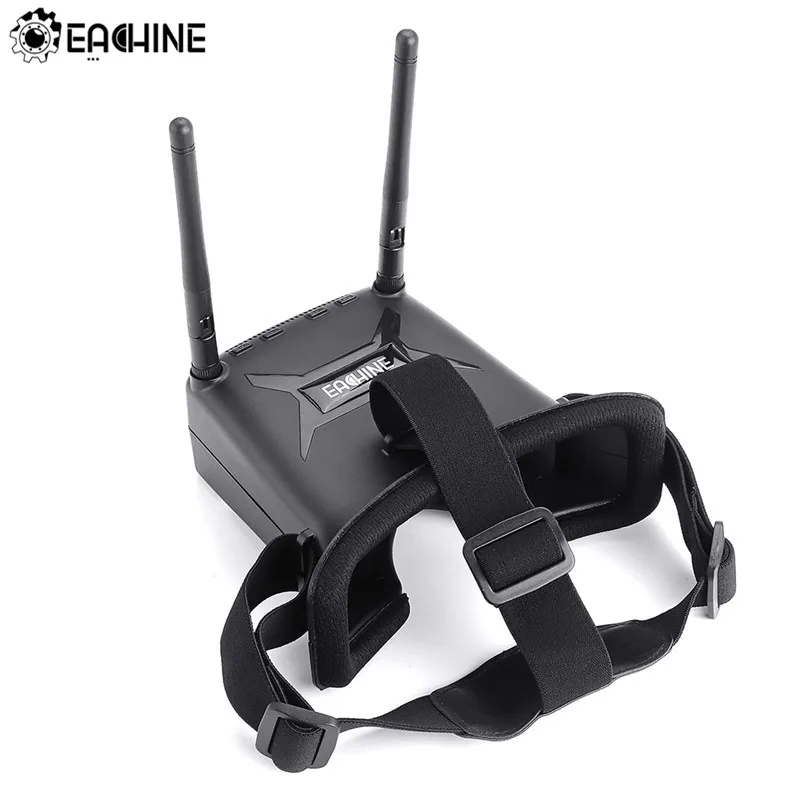 VR005 2 7 дюйма 960*240 5 8G 48CH FPV очки Raceband авто поиск с двумя антеннами 3 В 1000 мАч батарея RC