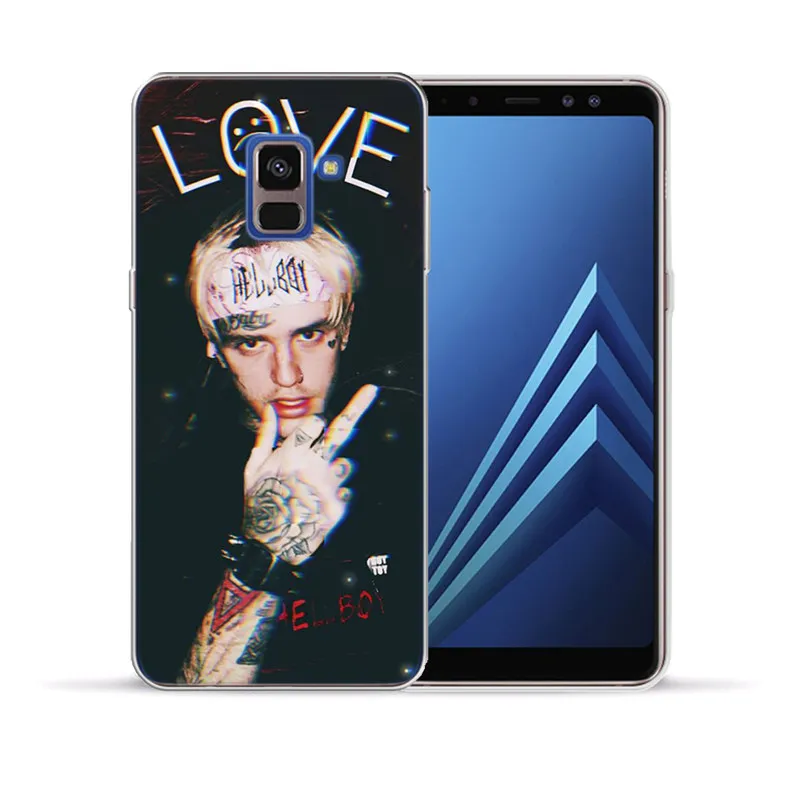 Чехол для Samsung Galaxy A7 A6 A8 Plus A9 2018 A3 A5 2016 2017 A10 A30 A50 LilPeep|Бамперы| |