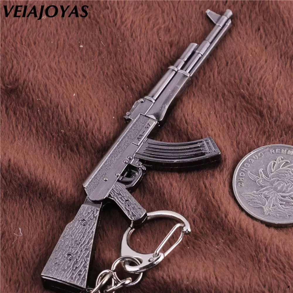 3 9 &quotкрест огонь Ak 47 штурмовой брелок с винтовкой CF модель автомата AK47 сплав