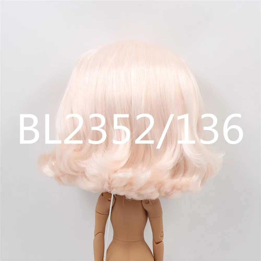 Кукла blyth ледяная RP кожа головы и купол только смешать волосы для DIY пользовательские куклы