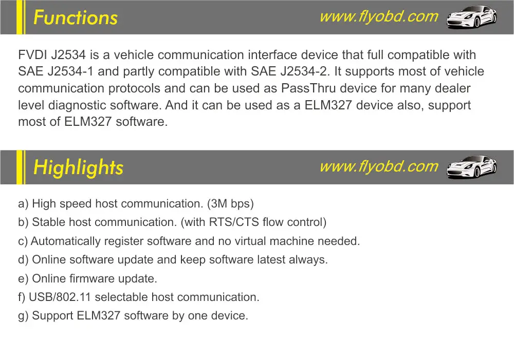 FVDI J2534 SVCI J2534 для vcm для maz-da для for-d IDS Forscan диагностический инструмент лучше, чем ELS27 ELM327 VCM2