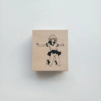 A1 Серия Strange girl Деревянный штамп DIY Ремесло Деревянные и резиновые штампы для скрапбукинга канцелярские товары Скрапбукинг Стандартный штамп - Цвет: A1