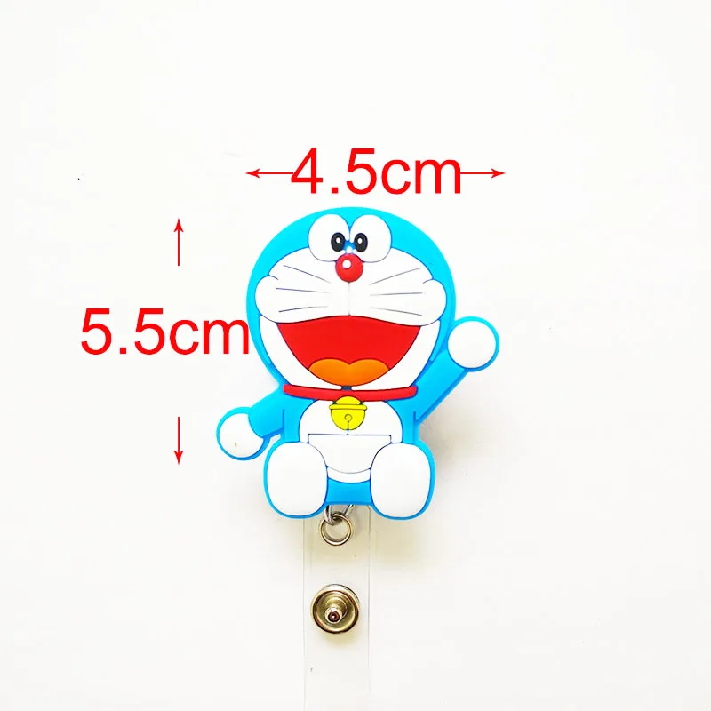 60 см мультфильм Силиконовые выдвижная катушка для транспорта и кредитных карт