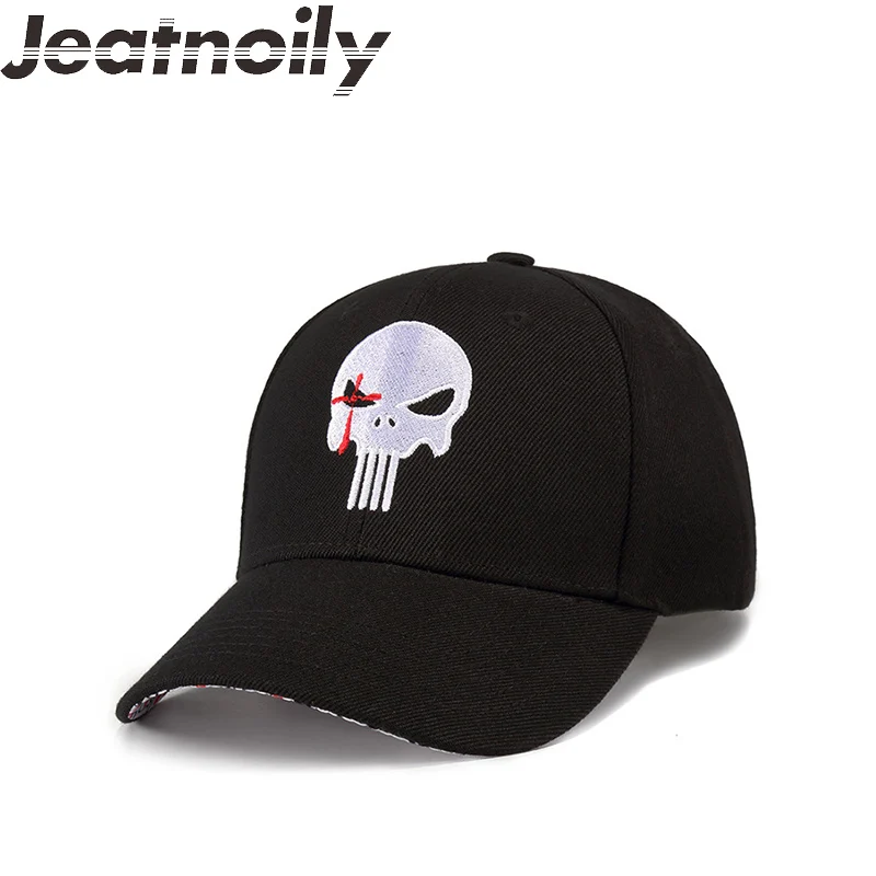 2018 Новый высокое качество герой США Каратель Череп Логотип Бейсбол Кепки Snapback