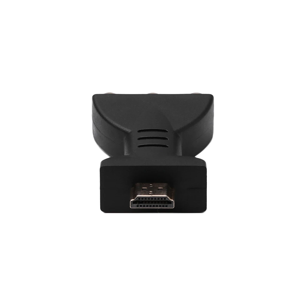 HDMI совместимый с 3 RGB RCA видео аудио адаптер AV компонентный конвертер позолоченный