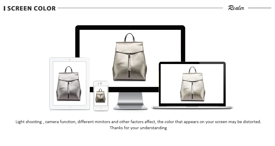 Бренд REALER, женский рюкзак, высокое качество, коровья кожа, спилок, рюкзаки для девушек, сумки на плечо, женская школьная сумка для девочек-подростков