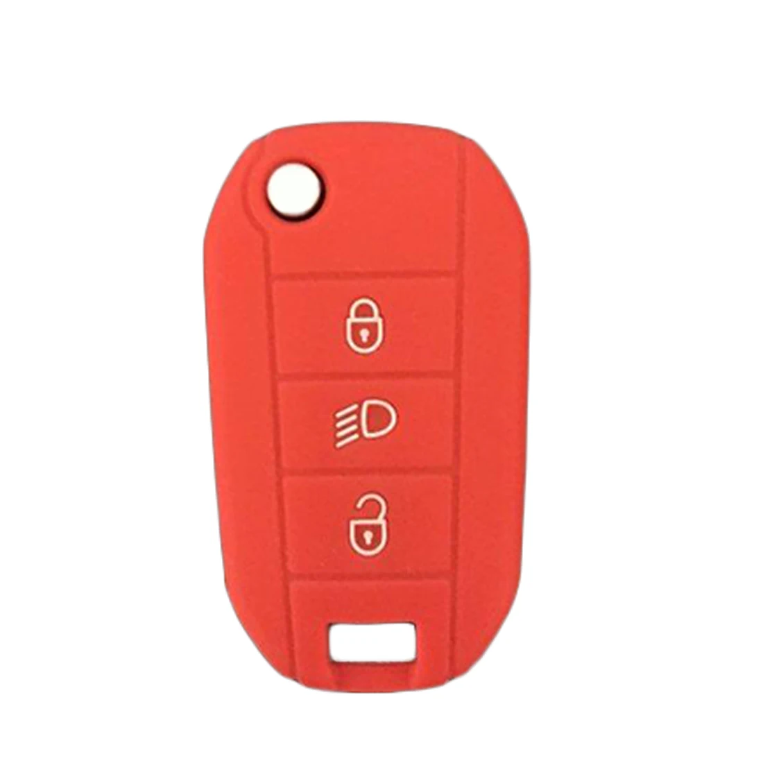 Силиконовый чехол для автомобильного ключа Dewtreetali Peugeot 3008 208 308 RCZ 508 408 2008|silicone key fob