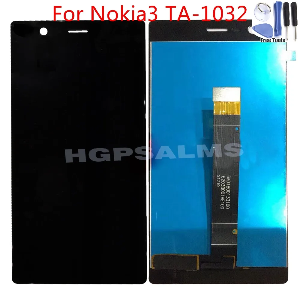 Для Nokia 3 ЖК-дисплей с сенсорным экраном дигитайзер в сборе для Nokia3 TA-1032 запасные