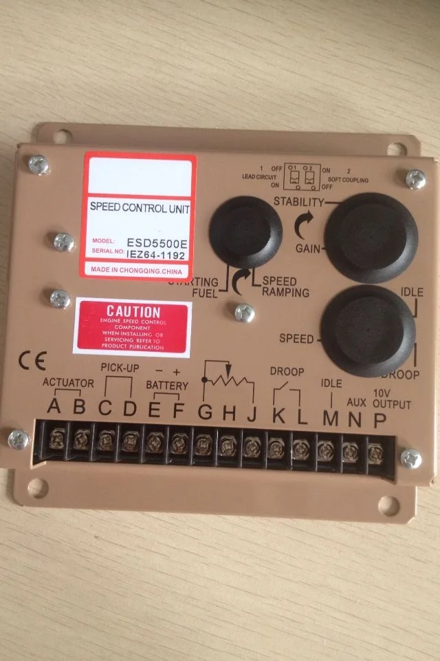 

Electric Governor Generator Speed Controller ESD5500E