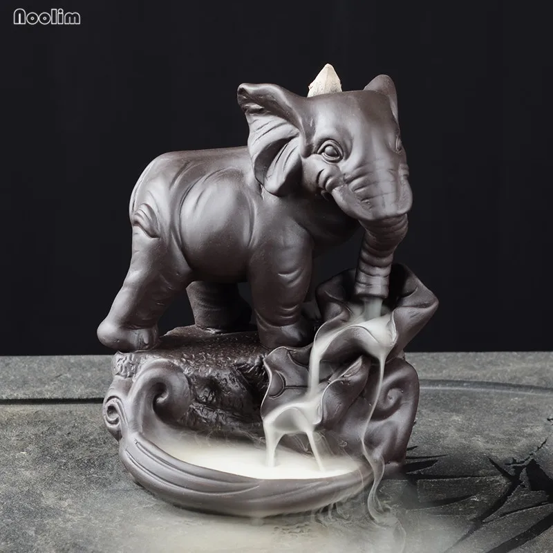 Курильница для благовоний Слон с 20 конусами|Благовония и курильницы| |