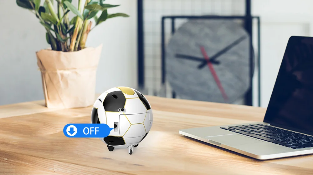 DEERC Smart Soccer Robot Toy Intelligent Touch Deformation With Sound Action Obstacle Avoidance Smart Induction Robots For Kids