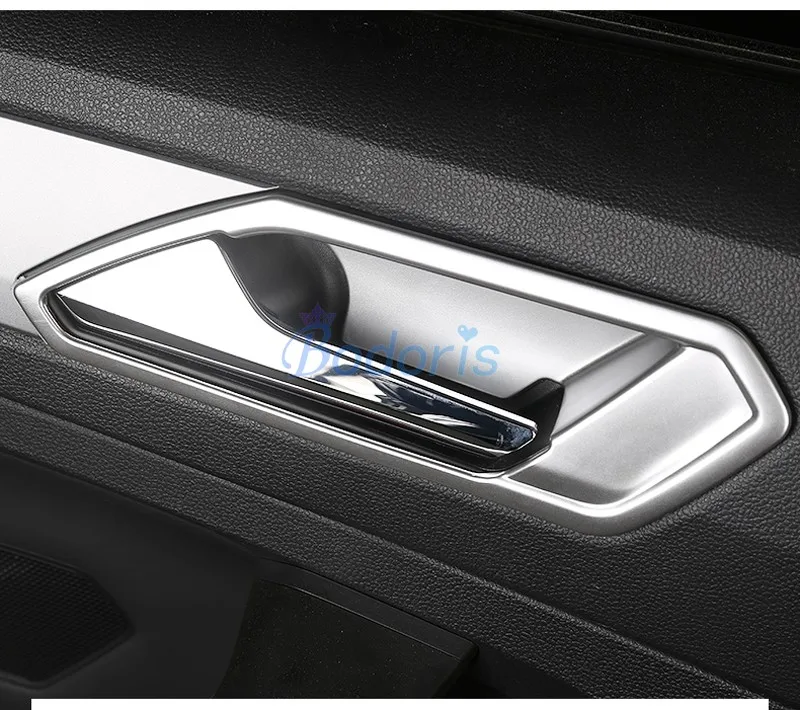 Для Volkswagen VW Tiguan L 2017 2018 внутренняя дверная ручка Чаша вставка отделочная панель