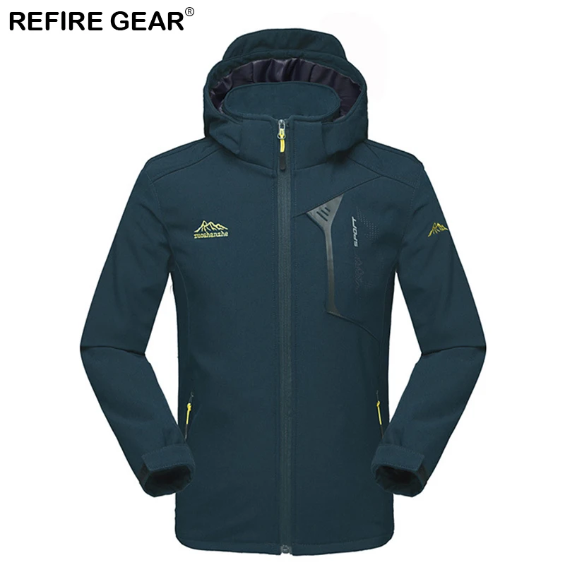 Refire gear уличные походные куртки мужские весенние осенние дышащие спортивные куртки для скалолазания ветровка водонепроницаемая куртка пальто