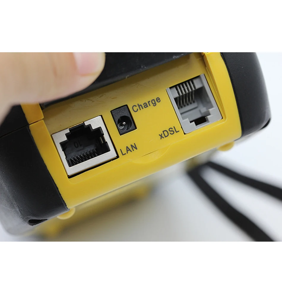 Профессиональный тестер кабелей ADSL2 + WAN LAN цифровой ADSL детектор цепей английская