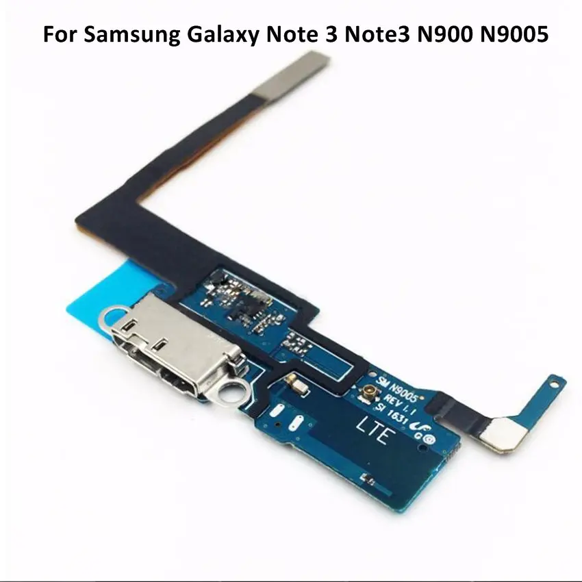 Замена зарядки гибкий кабель для samsung Galaxy Note 3 Note3 N900 N9005 микрофон USB порт разъем