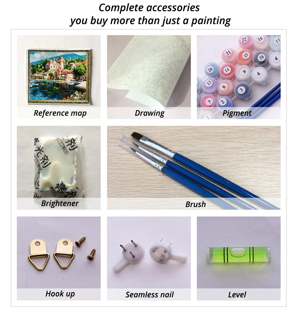 Mondecor Картина Краска на холсте Diy Цифровая масляная краска по номерам Рисование домашнего декора фотографии совы для гостиной стены искусства