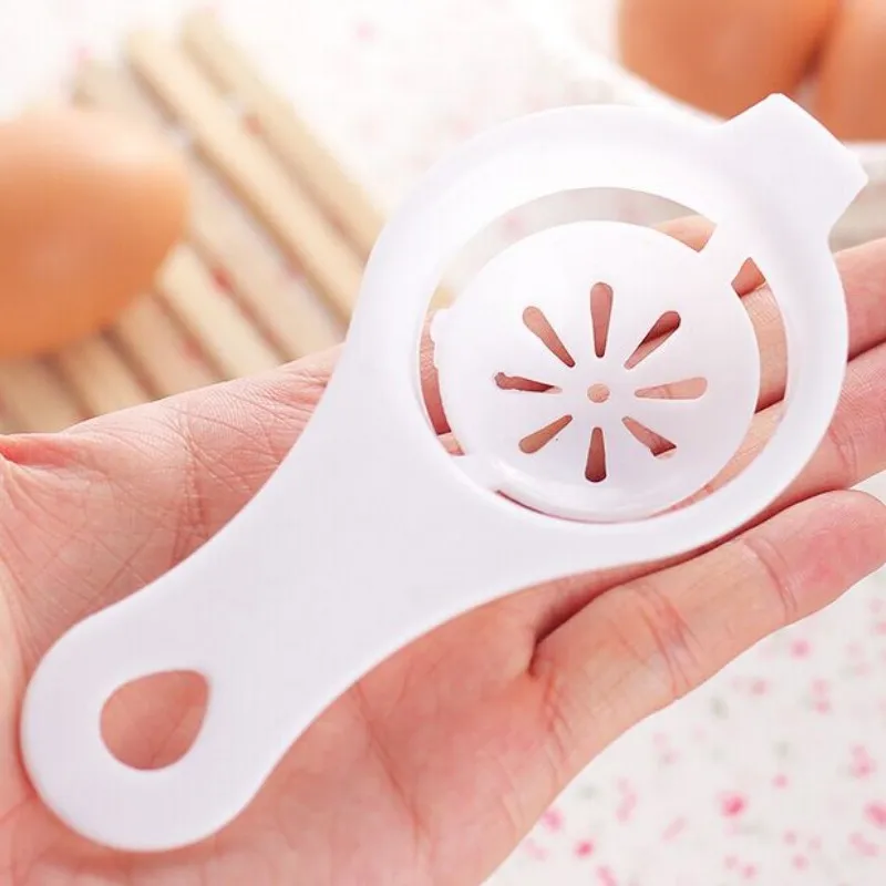 1 шт. эко хорошего качества пластиковые яйца белый желток разделитель яиц фильтр