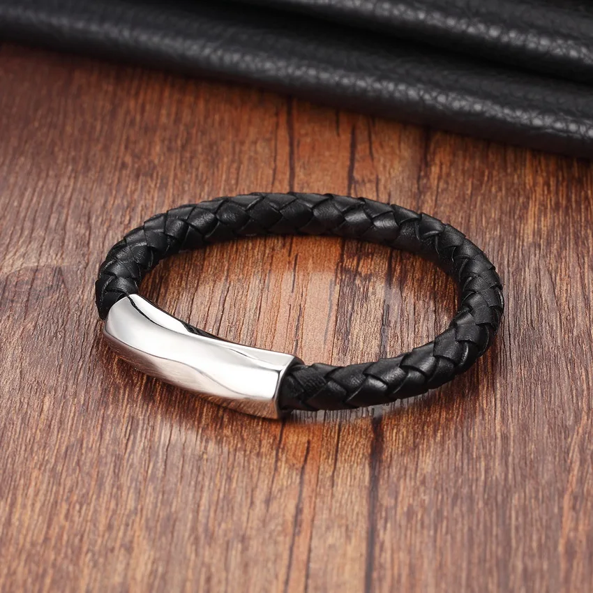 Женский браслет из натуральной кожи с магнитной пряжкой|bracelets for|charm braceletcharm bracelets