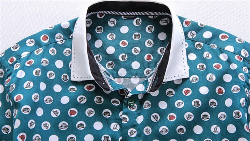 Для мужчин Повседневное Лето Сорочки выходные для новый Slim Fit короткий рукав