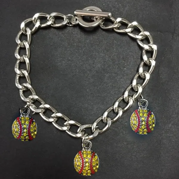 1 2 см с украшением в виде кристаллов Софтбол Европейской Пандоре обаятельные