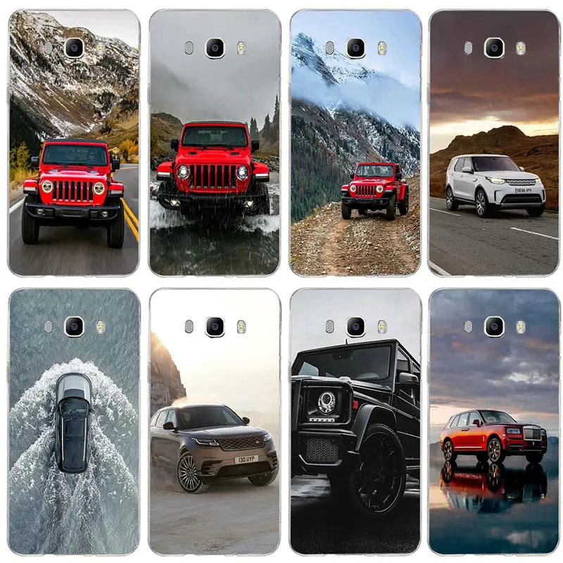 Чехол для телефона Jeep Wrangler On Road USA мягкий силиконовый чехол Samsung Galaxy A3 A5 A7 J1 J2 J3 J4 J6 J5