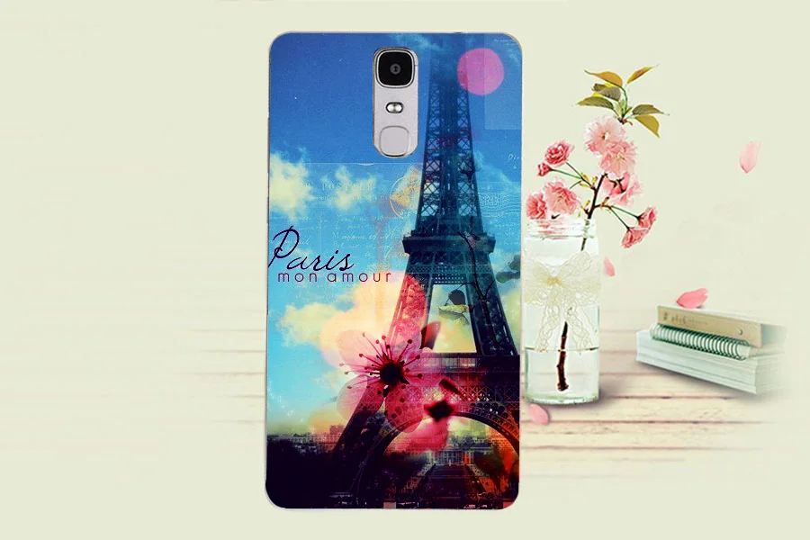 Чехол Для Doogee Y6 Max защитный чехол с рисунком цветов совы и эйфелевых башен 6 5