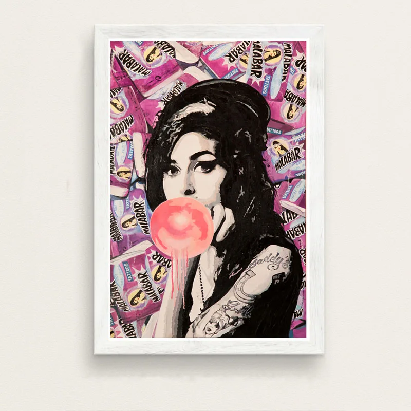 Печатный постер хит продаж новинка Женский музыкальный Amy Winehouse Популярная