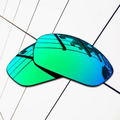 Emerald Green E.O.S поляризованные Сменные линзы для солнцезащитных очков Оукли Джульетта-сортов цветов - Цвет линз: Emerald Green